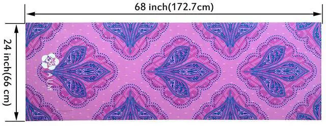 Alt view image 6 of 7 - AUM 4mm Soft Foam Tech Lilla Series Yoga Exercise Mat - 68" x 24" (Tri-Lotus A4)