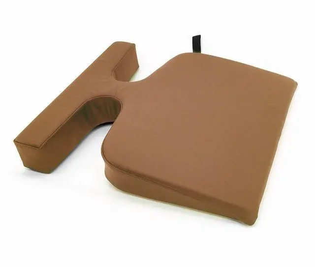 Alt view image 2 of 6 - Royal Massage Royal Massage Professional Breast Relief Positioning Cushion | T-Wedge Massage Table Pad for Women & Prenatal Support (Otter)