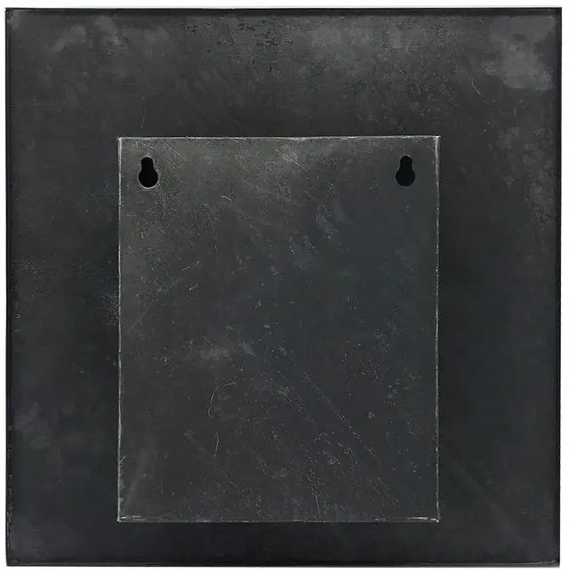 Alt view image 2 of 7 - Modern Home Living Wall Galvanized Steel/Zinc Succulent Planter (Black Zinc, 4 Pocket)