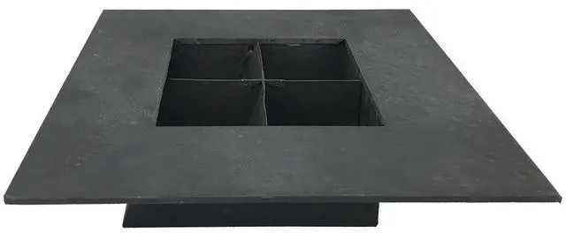 Alt view image 4 of 7 - Modern Home Living Wall Galvanized Steel/Zinc Succulent Planter (Black Zinc, 4 Pocket)