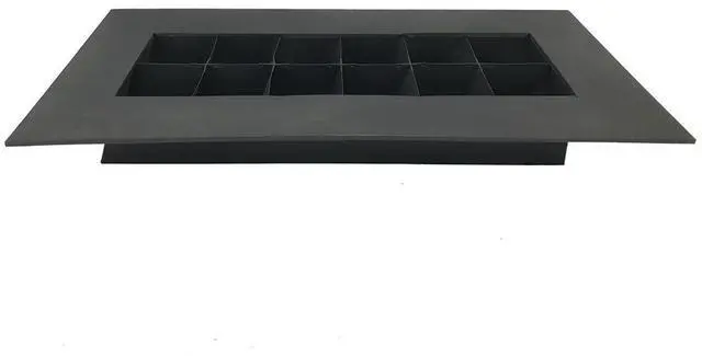 Alt view image 4 of 7 - Modern Home Living Wall Galvanized Steel/Zinc Succulent Planter (Rust Zinc, 12 Pocket)