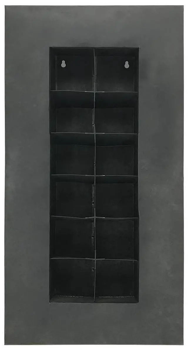 Alt view image 3 of 7 - Modern Home Living Wall Galvanized Steel/Zinc Succulent Planter (Rust Zinc, 12 Pocket)