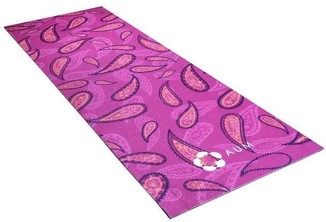 Alt view image 4 of 7 - Vandue 4mm Soft Foam Tech Ultra Series Yoga Exercise Mat - 68" x 24" (Lotus Petals A3)