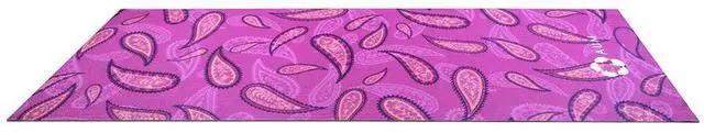 Alt view image 5 of 7 - Vandue 4mm Soft Foam Tech Ultra Series Yoga Exercise Mat - 68" x 24" (Lotus Petals A3)