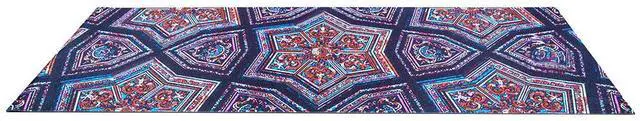 Alt view image 5 of 7 - Vandue 4mm Soft Foam Tech Ultra Series Yoga Exercise Mat - 68" x 24" (Kaleidoscope B2)