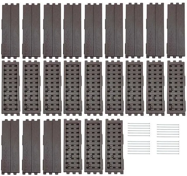 Alt view image 3 of 8 - modern home raised garden bed kit - stackable hexagon modular flower/planter kit (set of 4)