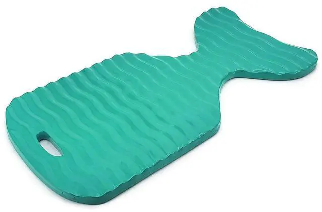 Main image of California Sun Deluxe Unsinkable Ultra Soft Foam Cushion Pool Whale Tail Chair (Teal)