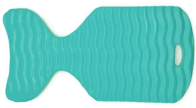 Alt view image 2 of 4 - California Sun Deluxe Unsinkable Ultra Soft Foam Cushion Pool Whale Tail Chair (Teal)