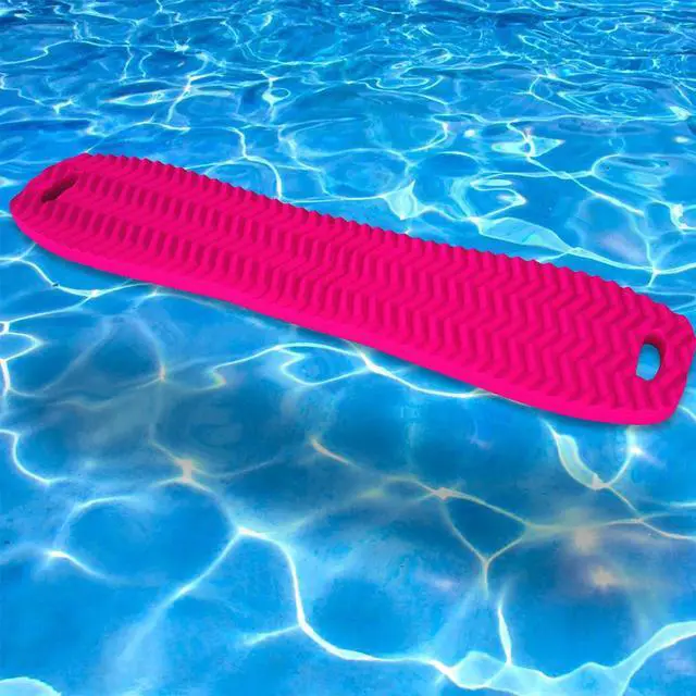 Alt view image 6 of 7 - California Sun Deluxe Unsinkable Ultra Soft Foam Cushion Pool Plank (Pink)