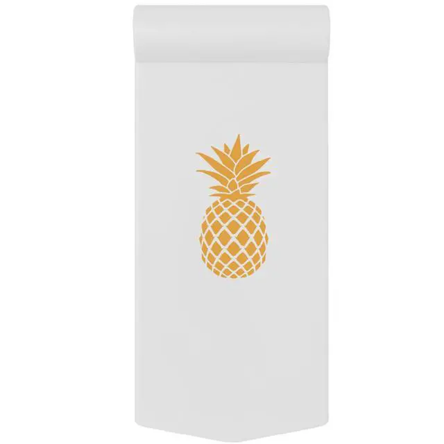 Alt view image 5 of 7 - California Sun Luxury Vinyl-Dipped Pool Float with Built-in Pillow  Soft Closed-Cell Foam Lounger for Adults, Unsinkable Water Mat (White Pineapple)