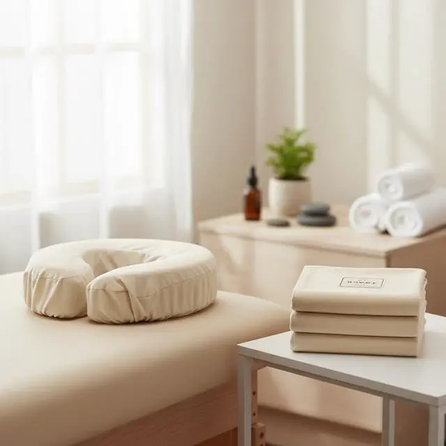 Alt view image 6 of 7 - Royal Massage Flannel Face Rest Covers  Ultra Soft Cotton Elastic Fit for Massage Table Cushions  Machine Washable 4 Pack (Black)