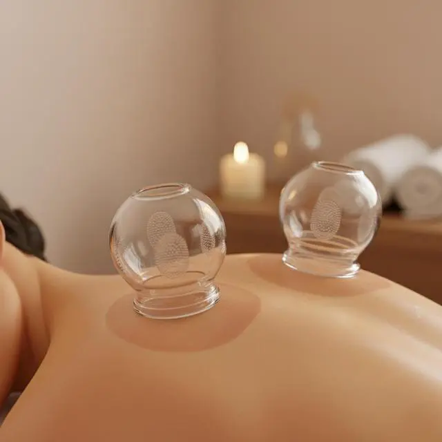 Alt view image 4 of 7 - Royal Massage Fire Cupping Glass Jars  Traditional Chinese Therapy Massage & Acupuncture Vacuum Pressure Cups  Durable Thick Glass for Professional or Home Use