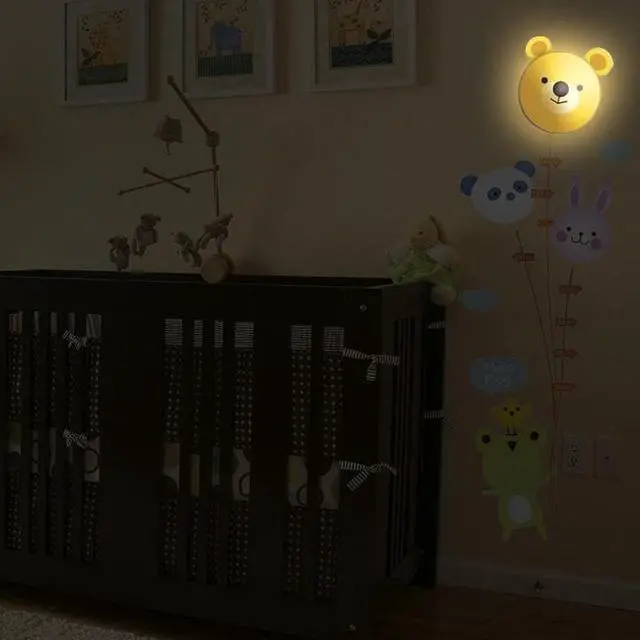 Alt view image 4 of 4 - Modern Home Self Adhesive DIY 3D Nightlight - Bearlight