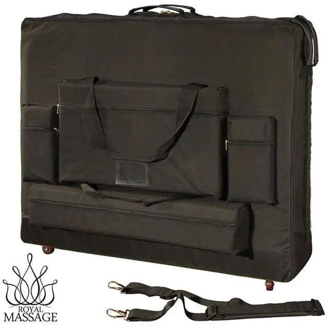 Main image of Royal Massage Deluxe Black Universal Massage Table Carry Case w/Wheels