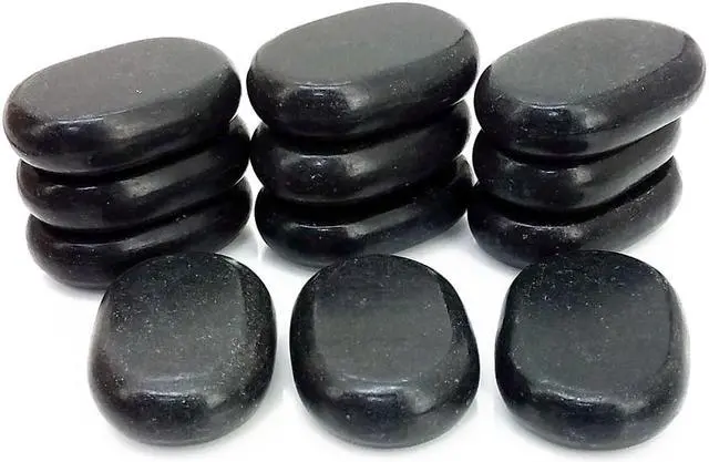 Main image of Royal Massage 12pc Medium Basalt Hot Stone Set E