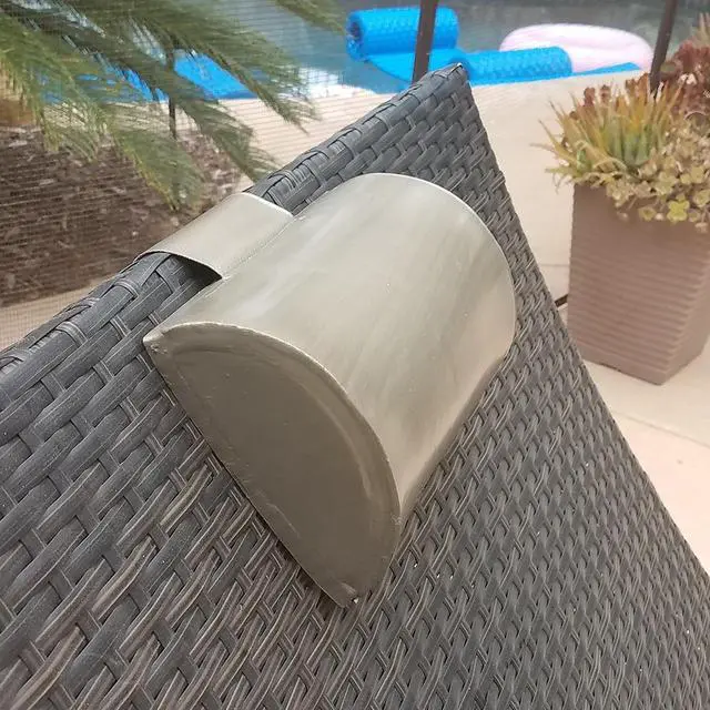 Alt view image 2 of 7 - Modern Home Rho "Leather" Contemporary Adjustable Height Counter/Bar Stool (Toffee)