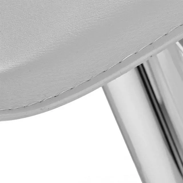 Alt view image 5 of 8 - Modern Home Sigma Contemporary "Leather" Adjustable Height Barstool