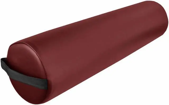Main image of 6" Diameter Deluxe Oversized Massage Table 25" Full Bolster - Burgundy