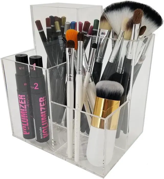 Alt view image 2 of 5 - OnDisplay Sky Rotating Acrylic Cosmetic/Makeup Organizer Tray