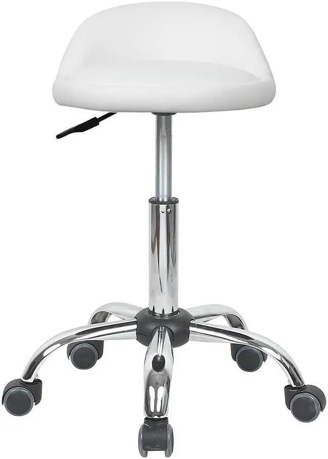 Alt view image 4 of 5 - Juno Adjustable Height Massage Stool w/Wheels