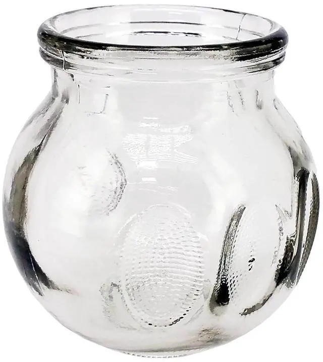 Alt view image 2 of 7 - Royal Massage Glass Fire Cupping Jars Thick Glass Cupping Set 4 Sizes Vacuum Cupping Glass Fire Cupping Jars with Finger Grips (#4 - Set of 15)