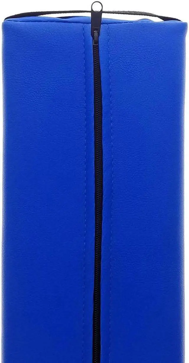 Alt view image 2 of 6 - 6" Diameter Deluxe Oversized Massage Table 25" Half Bolster - Royal Blue