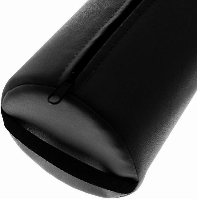 Alt view image 3 of 5 - 6" Diameter Deluxe Oversized Massage Table 25" Full Bolster - Black Charcoal