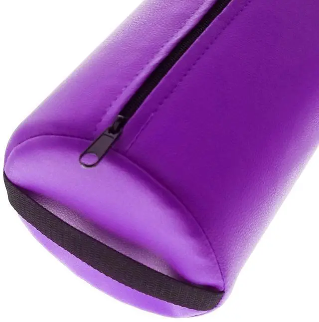 Alt view image 3 of 4 - 6" Diameter Deluxe Oversized Massage Table 25" Full Bolster - Purple