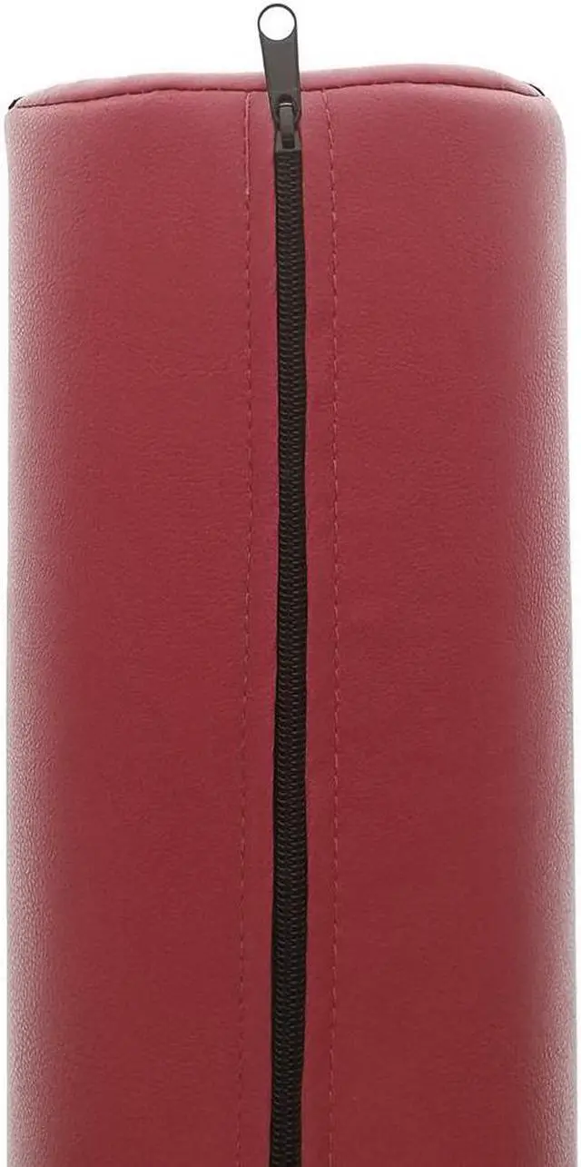 Alt view image 2 of 4 - 6" Diameter Deluxe Oversized Massage Table 25" Full Bolster - Burgundy