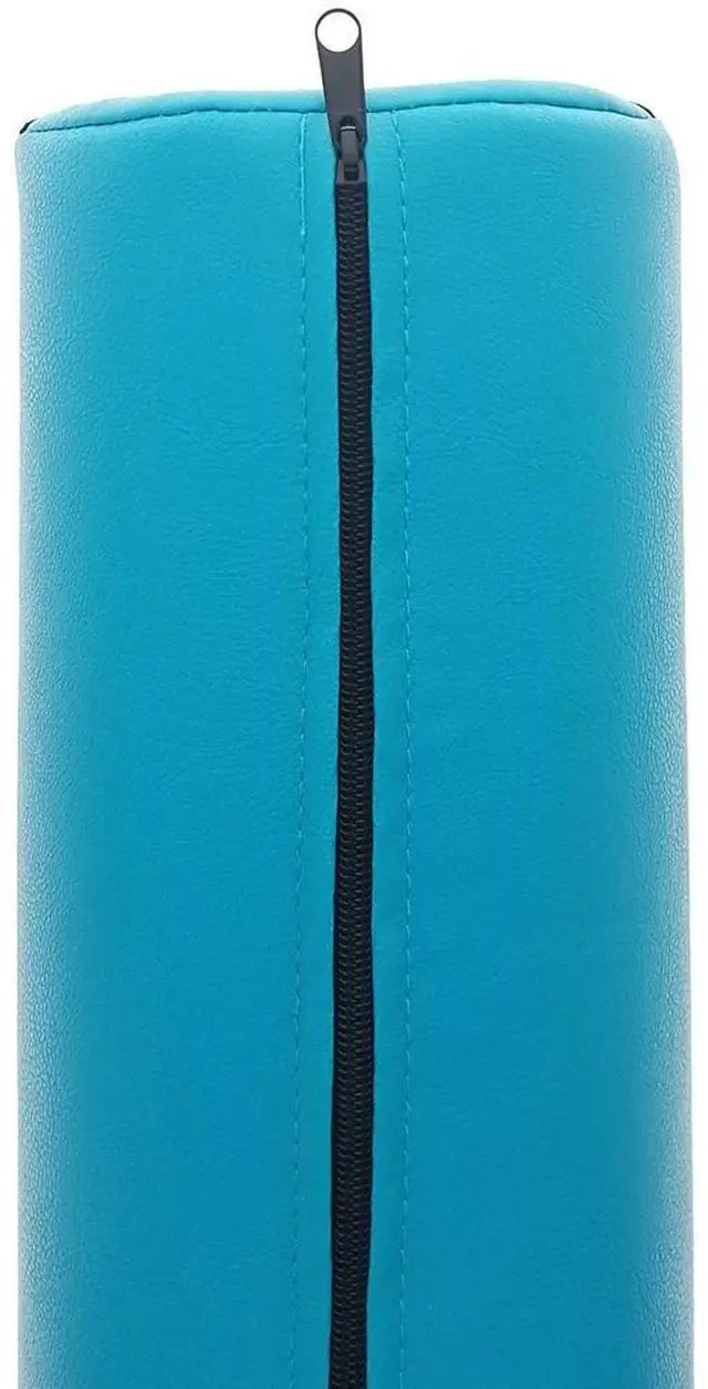 Alt view image 2 of 4 - 6" Diameter Deluxe Oversized Massage Table 25" Full Bolster - Teal