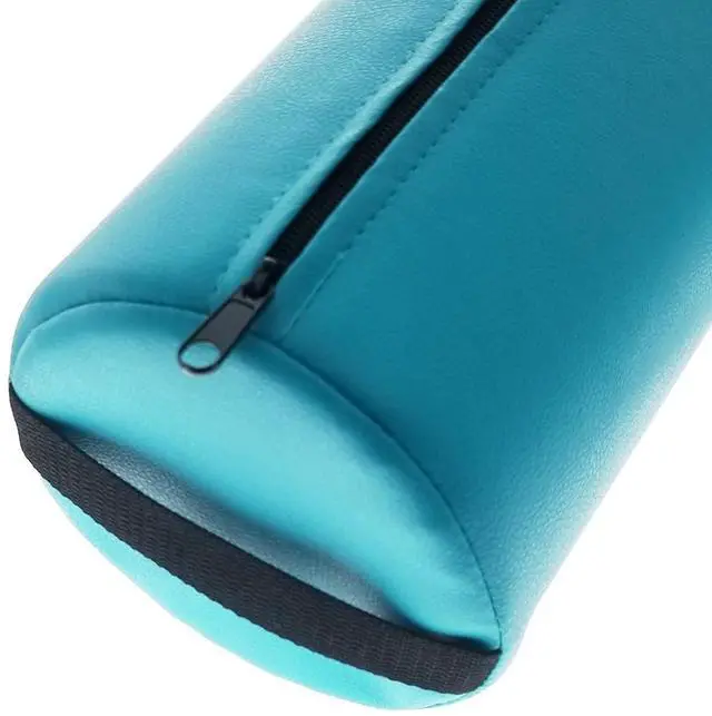 Alt view image 3 of 4 - 6" Diameter Deluxe Oversized Massage Table 25" Full Bolster - Teal