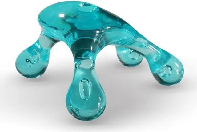 Main image of Royal Massage Blue Palm Urchin Soft Tissue Massage Tool