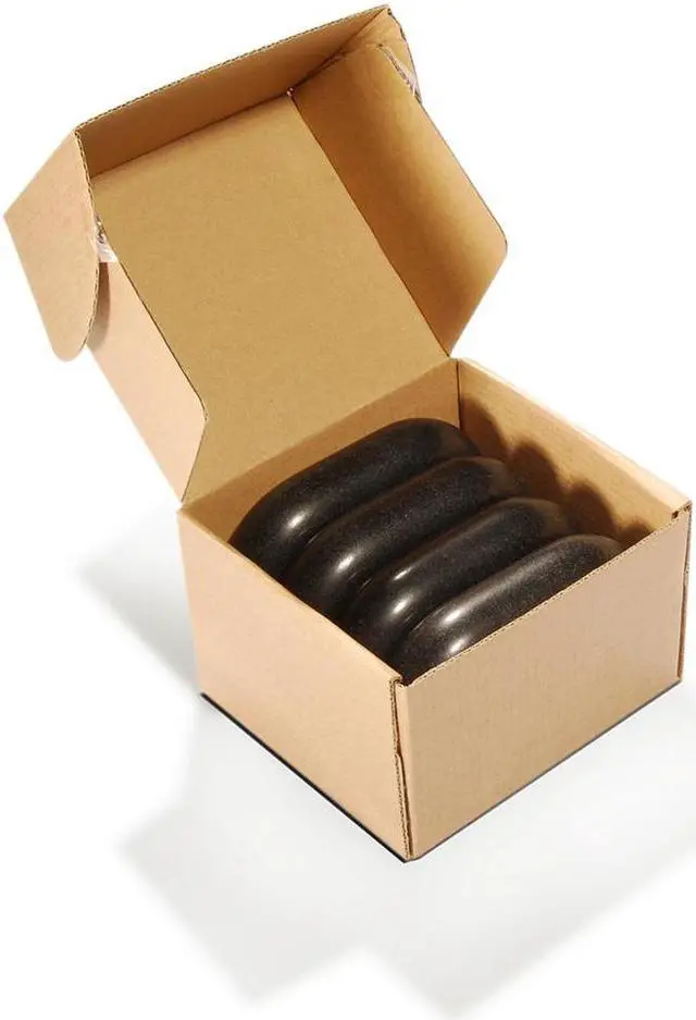 Alt view image 3 of 6 - Royal Massage 4pc X-Large Basalt Hot Stone Set D