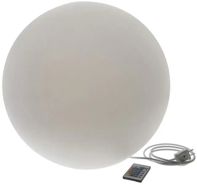 Main image of Modern Home LED Glow Ball  Color-Changing Plug-In Light Orb Sphere for Indoor & Outdoor Use - Plug-In Direct Wired (20")