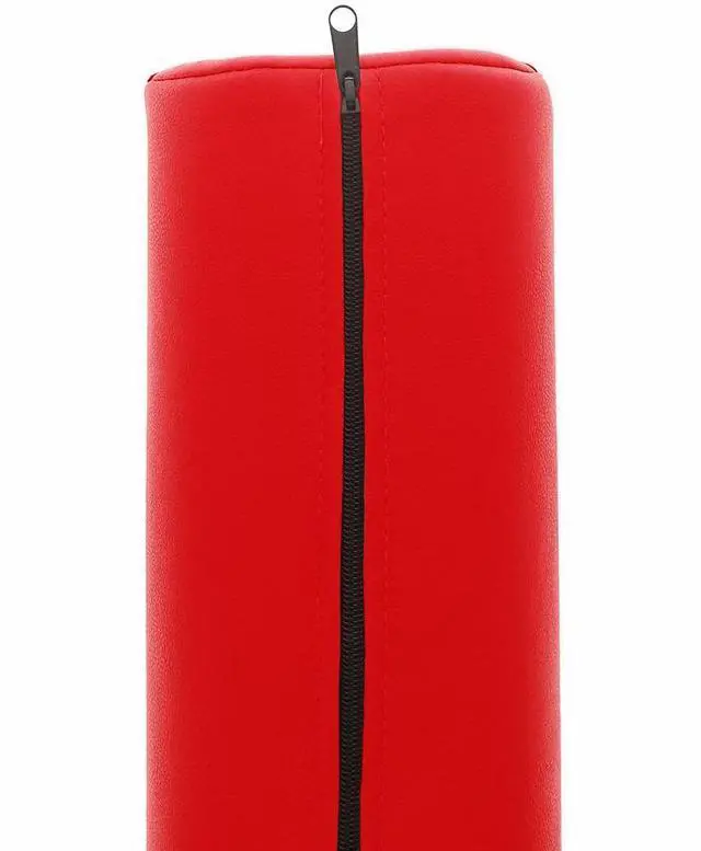 Alt view image 2 of 4 - 6" Diameter Deluxe Oversized Massage Table 25" Full Bolster - Red