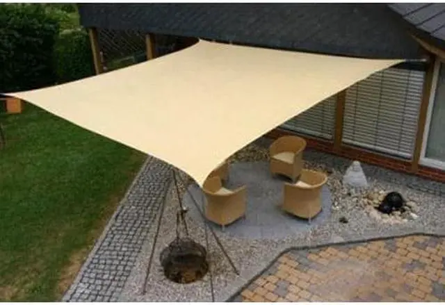 Alt view image 7 of 7 - Modern Home Sail Shade Square (18' Sides)