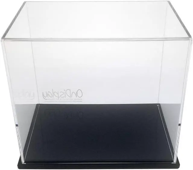 Alt view image 6 of 6 - OnDisplay Deluxe UV-Protected Mini Football Helmet Display Case
