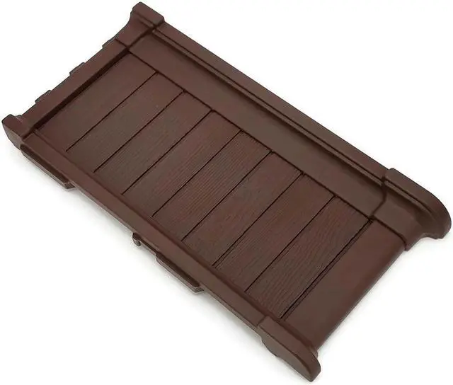 Alt view image 3 of 5 - Modern Home Raised Garden Bed Kit - Stackable Modular Flower/Planter Kit (4'x2' Brown, Single)
