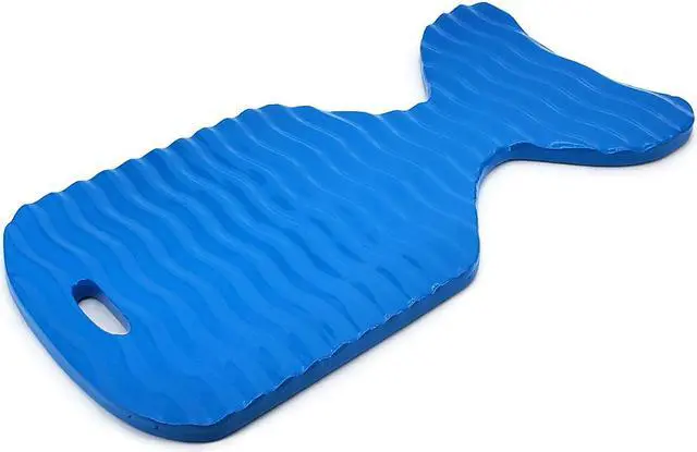 Main image of California Sun Deluxe Unsinkable Ultra Soft Foam Cushion Pool Whale Tail Chair (Ocean Blue)