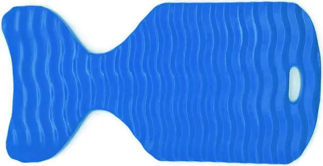 Alt view image 2 of 4 - California Sun Deluxe Unsinkable Ultra Soft Foam Cushion Pool Whale Tail Chair (Ocean Blue)