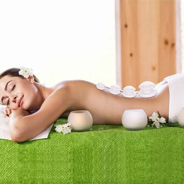 Alt view image 5 of 7 - Royal Massage Silicone Cupping Therapy 4pc Set (1 Small, 1 Medium, 1 Large, 1 XL)