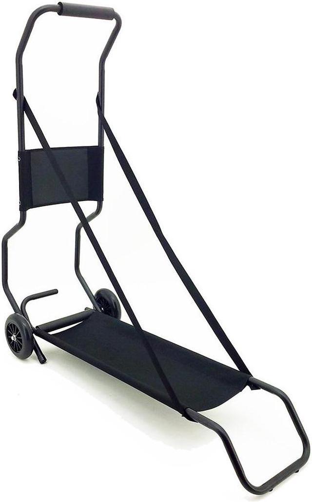Alt view image 2 of 7 - Royal Massage Heavy-Duty Massage Table Cart with Wheels  Universal Folding Table Transport Dolly Cart