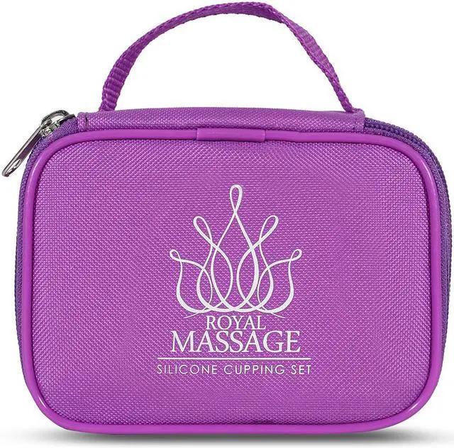 Alt view image 3 of 7 - Royal Massage Silicone Cupping Therapy 4pc Set (1 Small, 1 Medium, 1 Large, 1 XL)