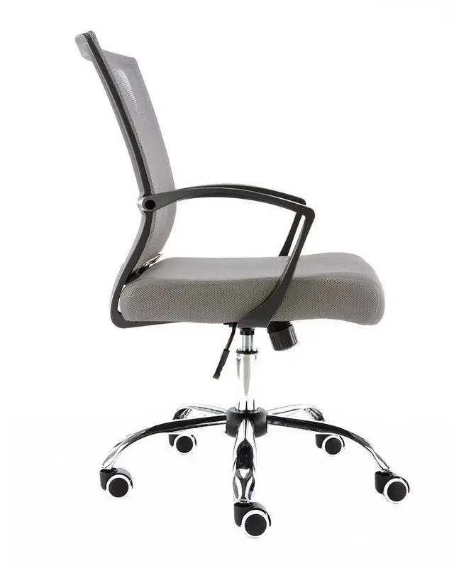 Alt view image 3 of 7 - Modern Home Zuna Mid-Back Office Chair - Black/Gray