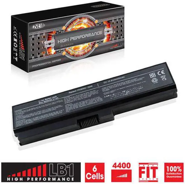 Main image of LB1 High Performance Laptop Battery for Toshiba Satellite L310, L510, L700, L730, L735, L740, L745, L750, L770, L775. PA3817U-1BAS, PA3817U-1BRS, PA3819U-1BRS, PA3728U-1BAS