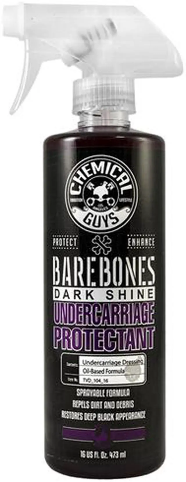 Main image of Chemical Guys TVD_104_16 - Bare Bones Undercarriage Spray (16 oz)