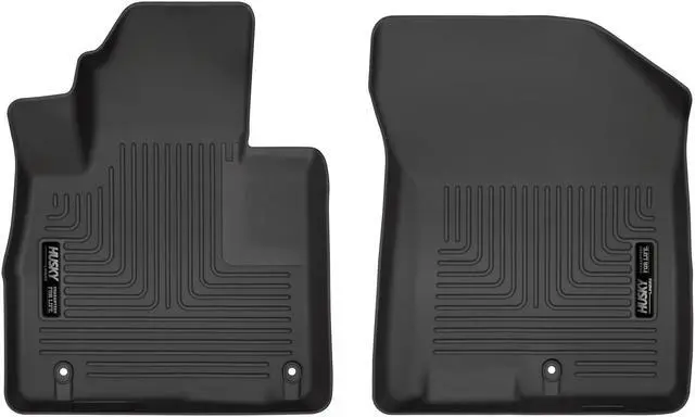 Main image of Husky Liners Fits 2019 Hyundai Santa Fe Weatherbeater Front Floor Mats