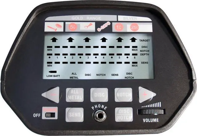 Alt view image 12 of 12 - BARSKA BE11642 BARSKA ELITE EDITION METAL DETECTOR