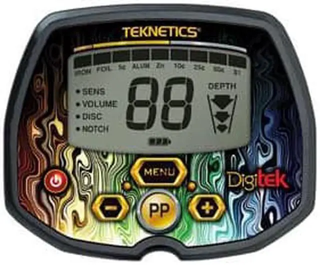 Alt view image 10 of 11 - Teknetics Digitek Metal Detector