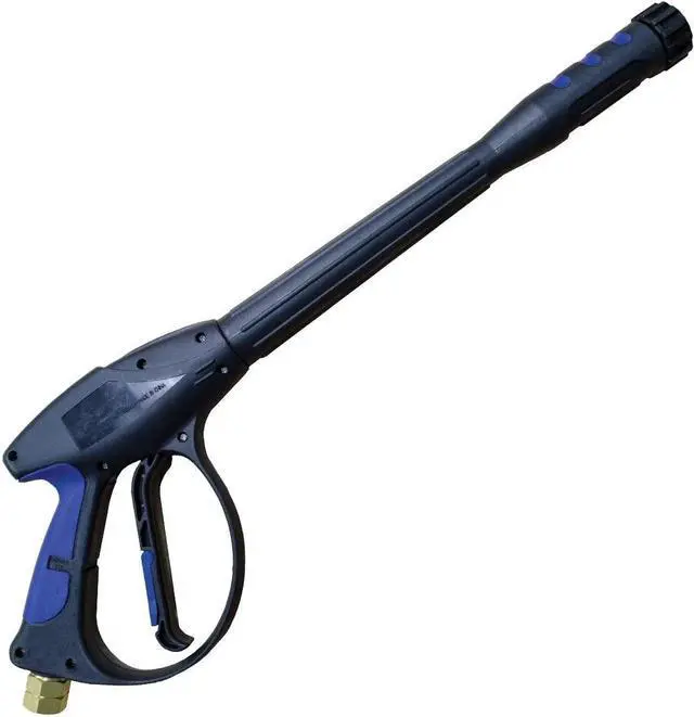 Main image of AR Blue Clean 5912 Pressure Washer Spray gun W/Ext 3/8 x 22M 4000 PSI Gray